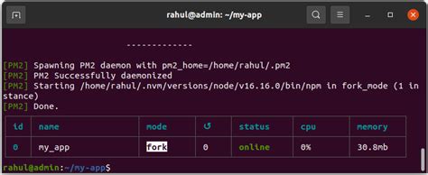 NPM was installed with Node. . Pm2 ecosystemconfigjs npm start